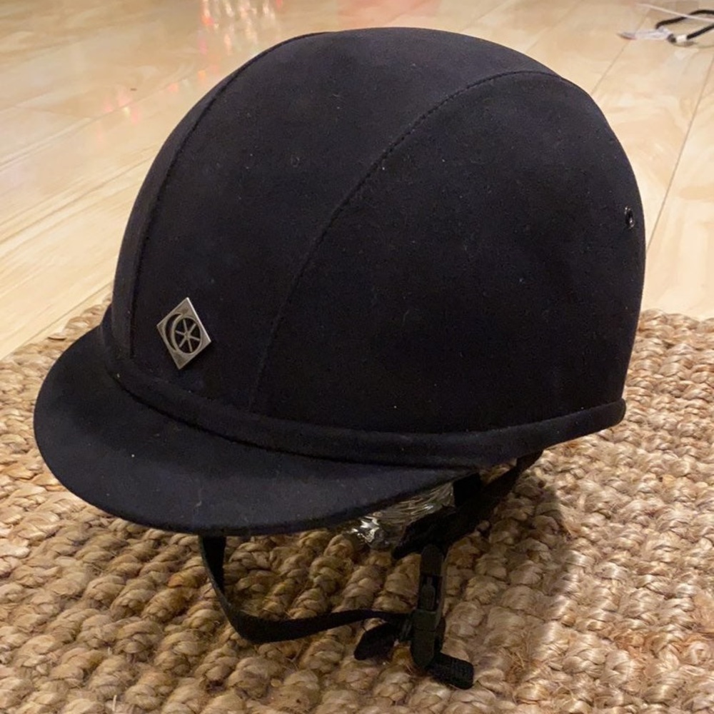 Charles Owen equestrian helmet